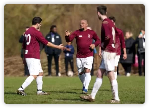 How a Pub Team Landed a Football Icon
